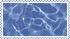 stamp: light reflecting in pool water